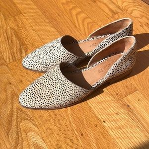 Madewell Calfhair Flat size 6